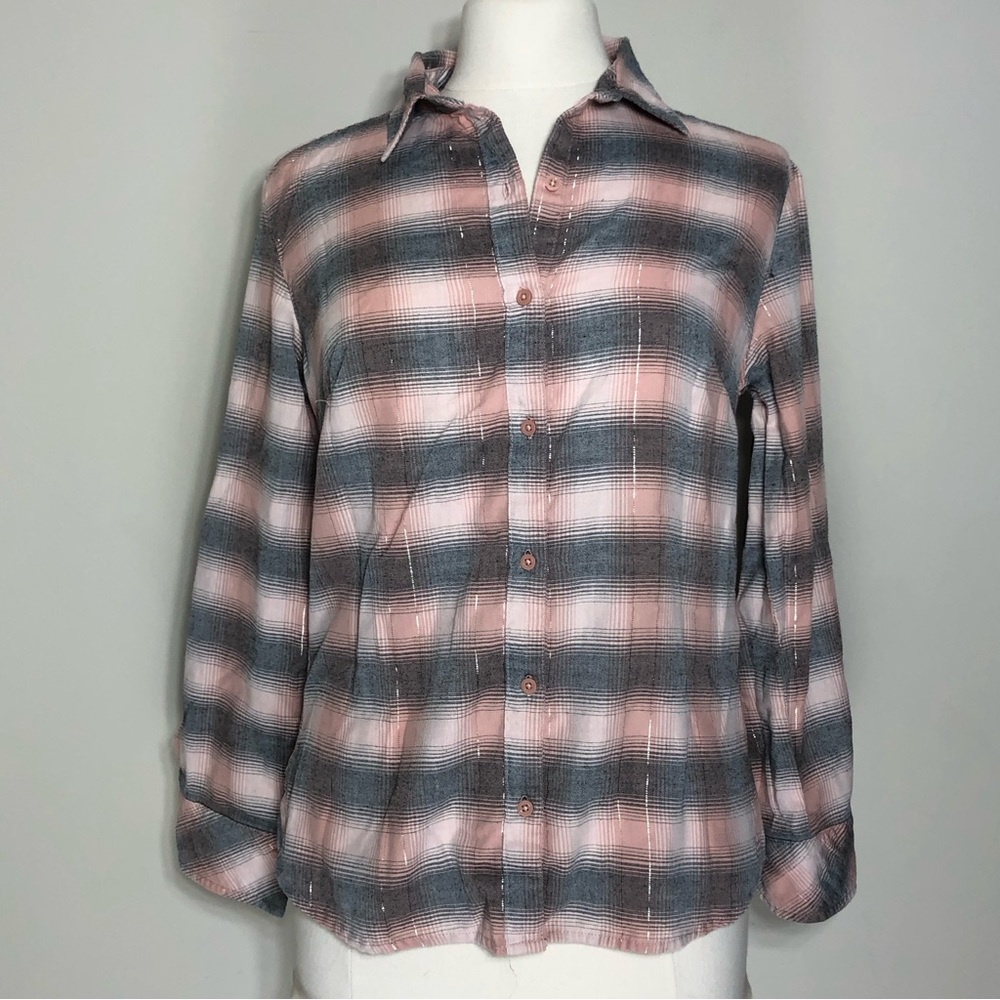 Riders by Lee Plaid Button Down